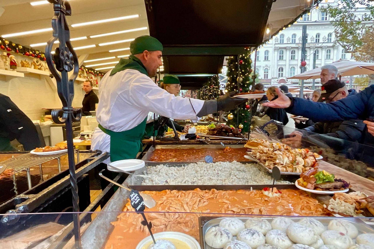 Budapest: Guidet byvandring på julemarkedet med smaksprøver