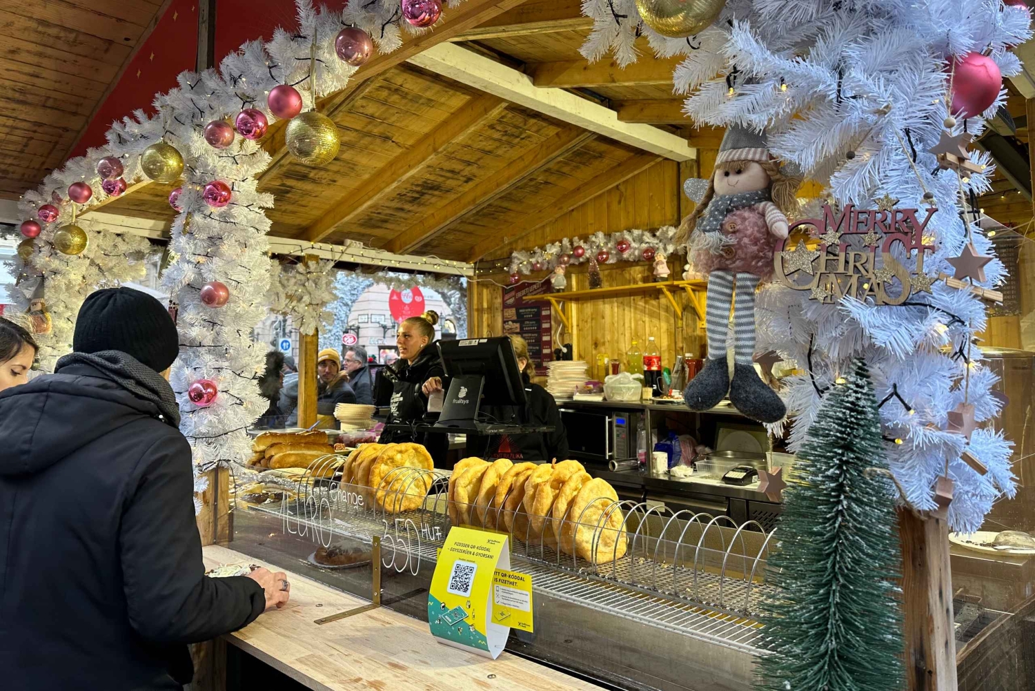 Budapest: Guidet byvandring på julemarkedet med smaksprøver