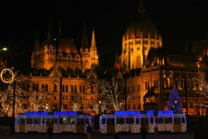 Tour a pie por Budapest en Navidad con entrada a la Basílica