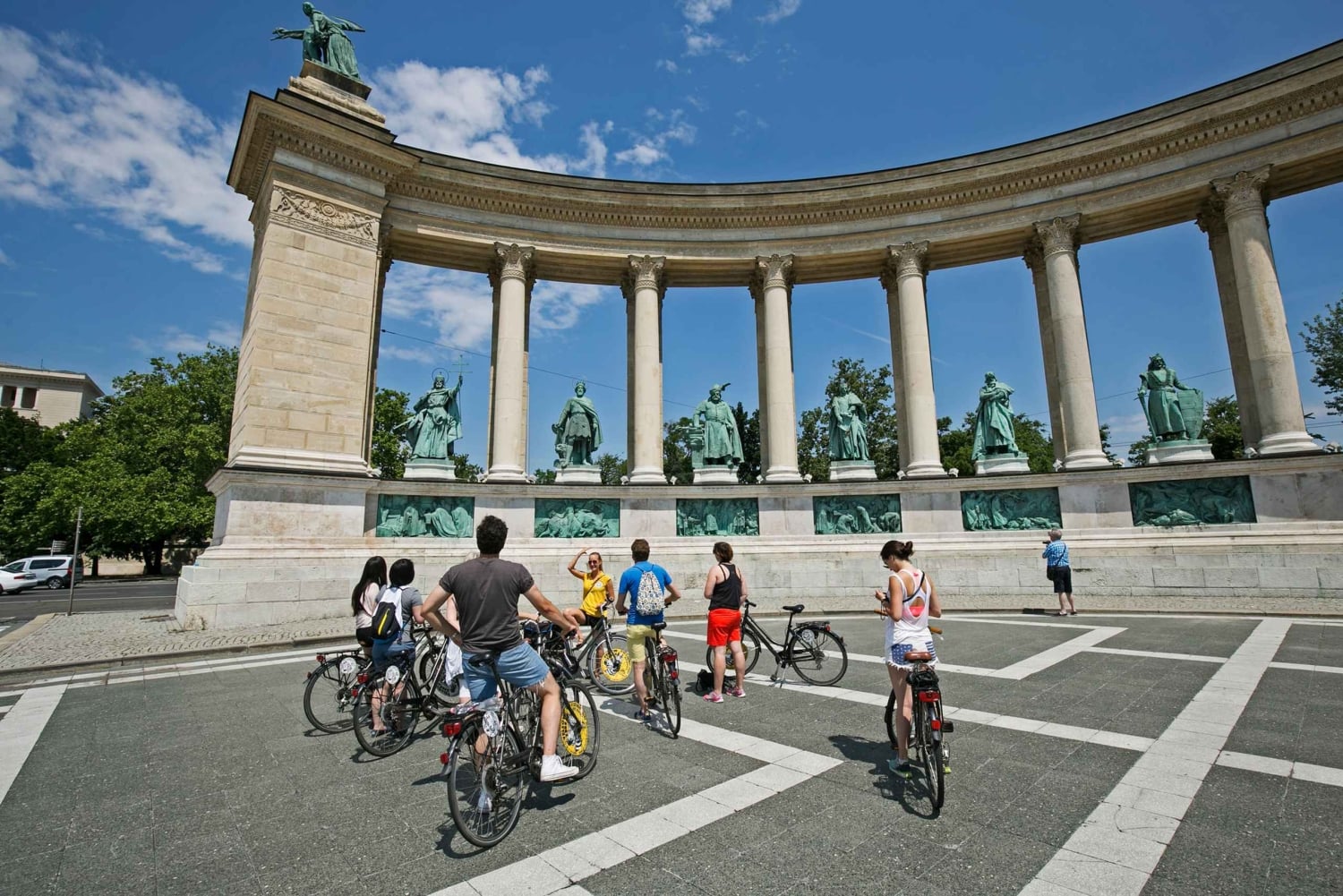 ブダペスト：コーヒー休憩付きのシティバイクツアー