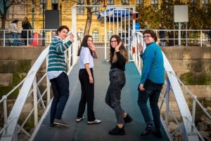 Budapest: Donau-krydstogt med audioguide og panoramaterrasse