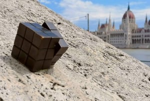 Budapest Danube Banks: a hunt for Kolodko's Mini-Sculptures