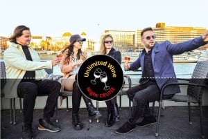 Budapest: crociera sul Danubio con vino rosé illimitato