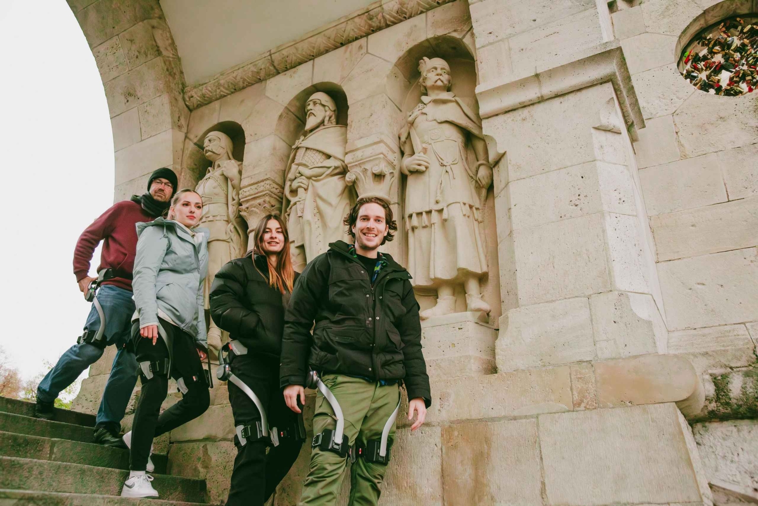 Budapest : promenade urbaine propulsée par exosquelette