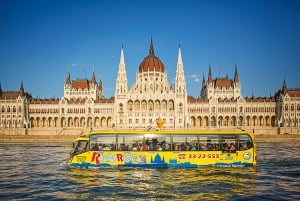 Budapest: Floating Bus Tour by Land and Water