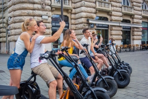Budapest: tour guidato della città in scooter elettrico