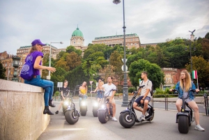 Budapest: tour guidato della città in scooter elettrico