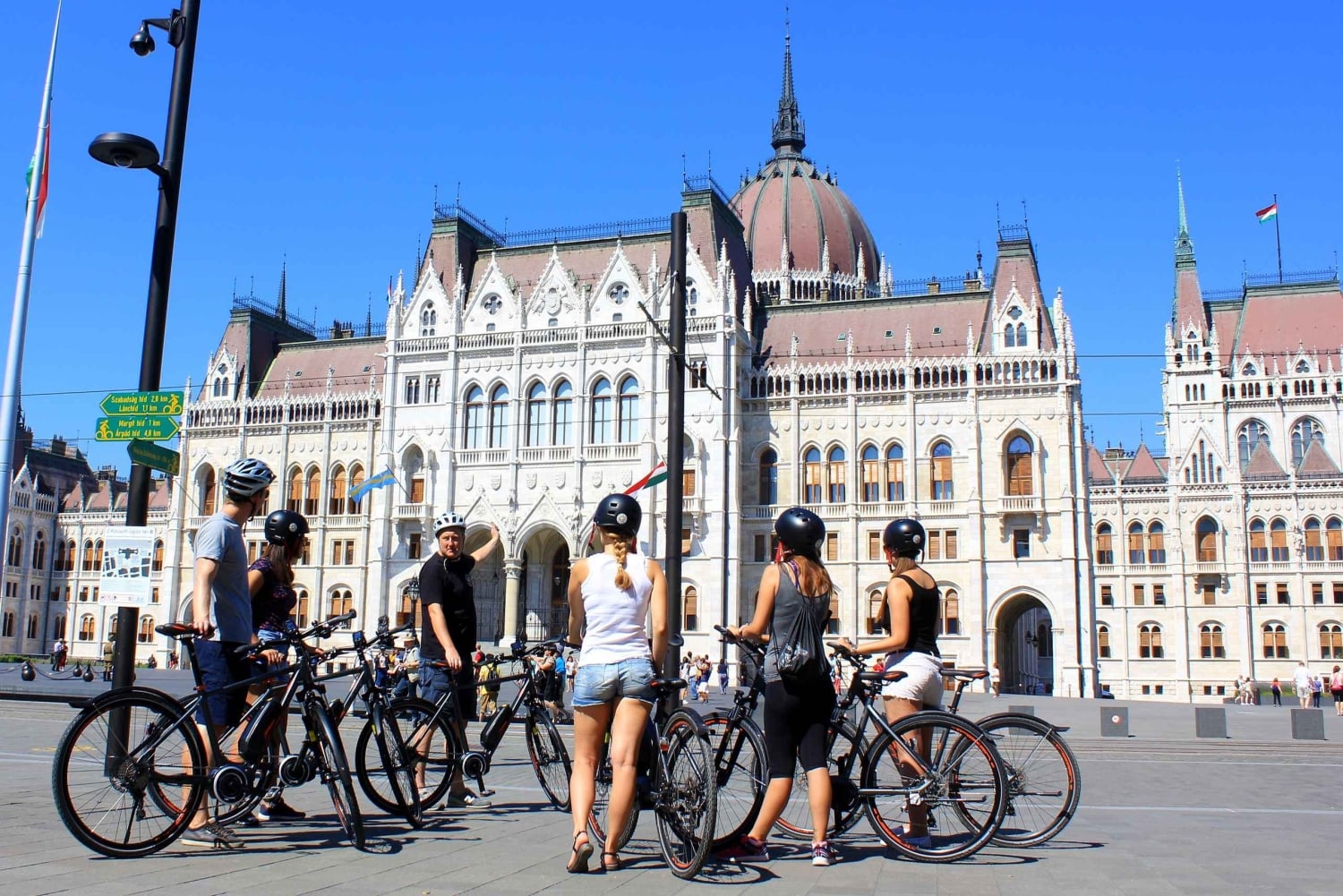 Budapest: Guidet byrundvisning på elcykel