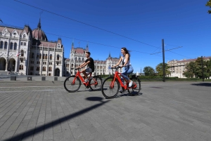 Budapeste: Passeio guiado de bicicleta elétrica pelo centro da cidade