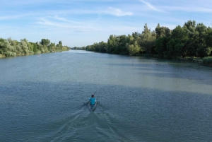 Budapest: Dolda vatten i handgjorda kajaker (självguidad)