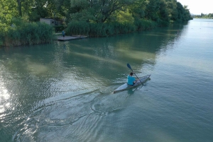 Budapest: Dolda vatten i handgjorda kajaker (självguidad)