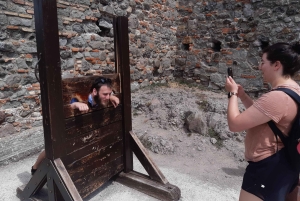 ブダペスト ヴィシェグラード城へのハイキング（サウナ付）／ドナウビーチ