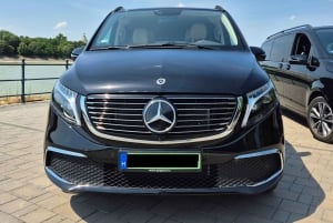Budapeste: Traslado privado do hotel para o aeroporto em carro elétrico
