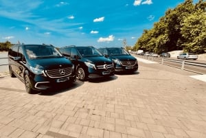 Budapeste: Traslado privado do hotel para o aeroporto em carro elétrico