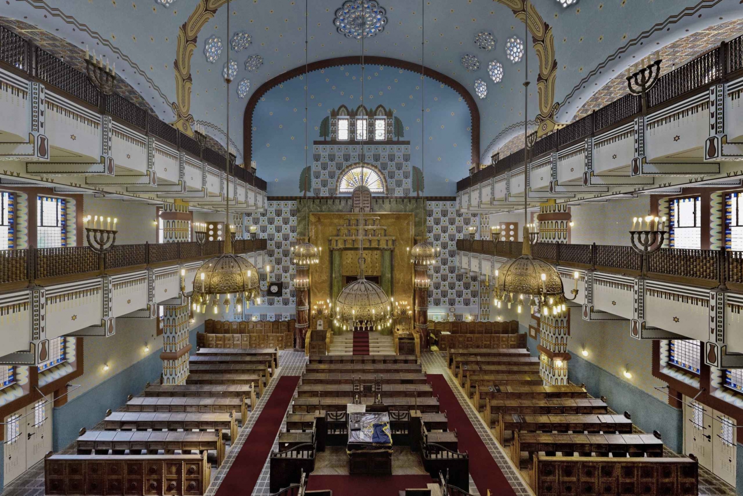 Boedapest: Kazinczy Synagoge Toegangsticket met Extra's