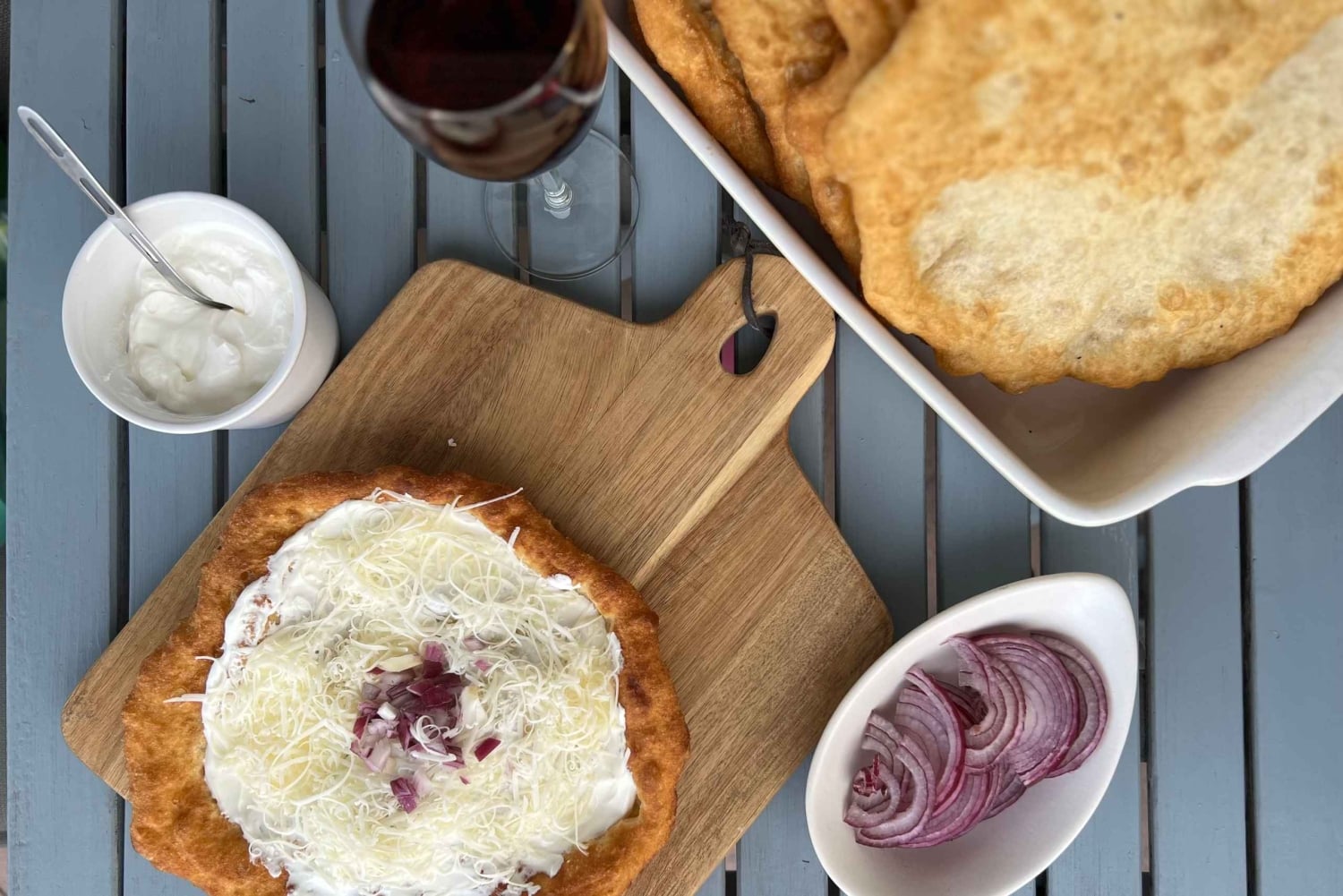 Budapest: Langos-lavningskursus – Nr. 1 ungarsk street food