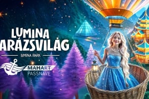 Budapeszt: Wejście do parku Lumina i rejs