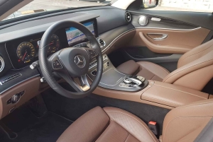 Budapeste: Traslado do aeroporto de luxo MB E-Class