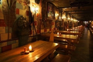 Budapest: Cena medieval Sir Lancelot con espectáculo y bebida