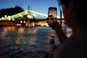 Budapest: Abendliche Bootsfahrt mit Sitzplätzen innen und außen – BYOB