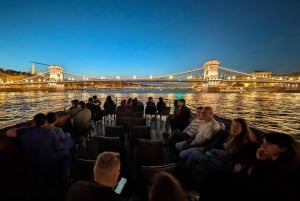 Budapest: Abendliche Bootsfahrt mit Sitzplätzen innen und außen – BYOB