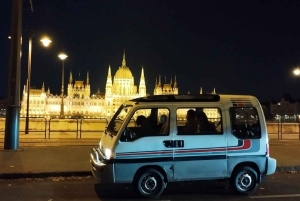 Budapeste: passeio noturno e observação da lua em um minibus retro