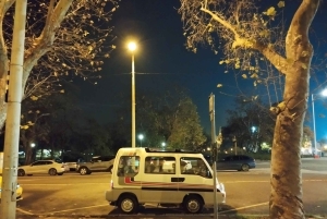 Budapeste: passeio noturno e observação da lua em um minibus retro