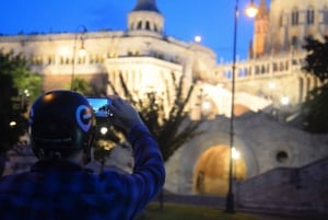 Budapeszt: Nocna wycieczka na e-hulajnodze MonsteRoller
