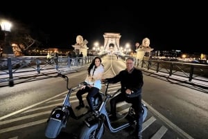 Budapeszt: Nocna wycieczka na e-hulajnodze MonsteRoller