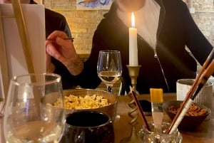 Budapest: Målningsworkshop med snacks och vin