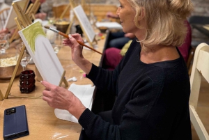 Budapest: Målningsworkshop med snacks och vin