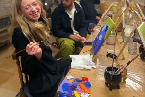 Budapest: Målningsworkshop med snacks och vin