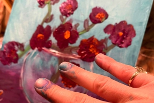 Budapest: Målningsworkshop med snacks och vin