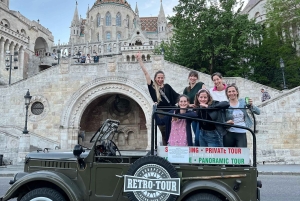 ブダペストヴィンテージ・ロシアン・ジープで行くプライベート・シティツアー