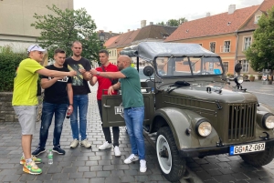 ブダペストヴィンテージ・ロシアン・ジープで行くプライベート・シティツアー