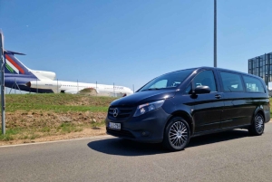 Budapeste: Translado particular e tour de orientação do aeroporto