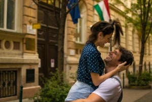 Budapest: Proposal Photos at enchanting Fisherman's Bastion