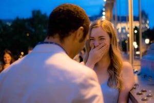 Budapest: Proposal Photos at enchanting Fisherman's Bastion