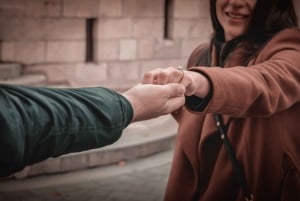 Budapest: Proposal Photos at enchanting Fisherman's Bastion