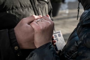 Budapest: Proposal Photos at enchanting Fisherman's Bastion
