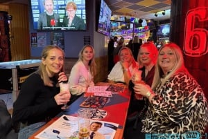 Budapest: Pub Crawl to Ruin Bars 6 Shots, Karaoke, Games