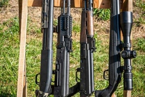 Budapest: esperienza di tiro da 3 a 10 armi + servizio di prelievo in hotel