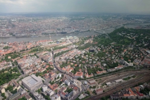 Lot widokowy nad Budapesztem samolotem Cessna C172