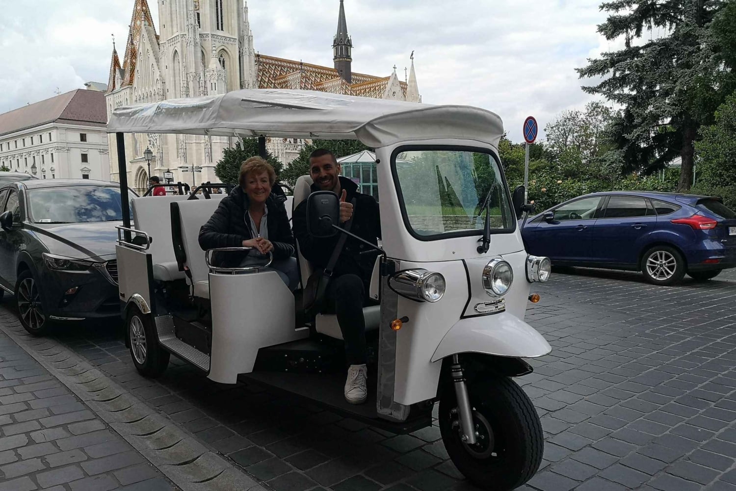 Budapest : Visite touristique en tuktuk électrique