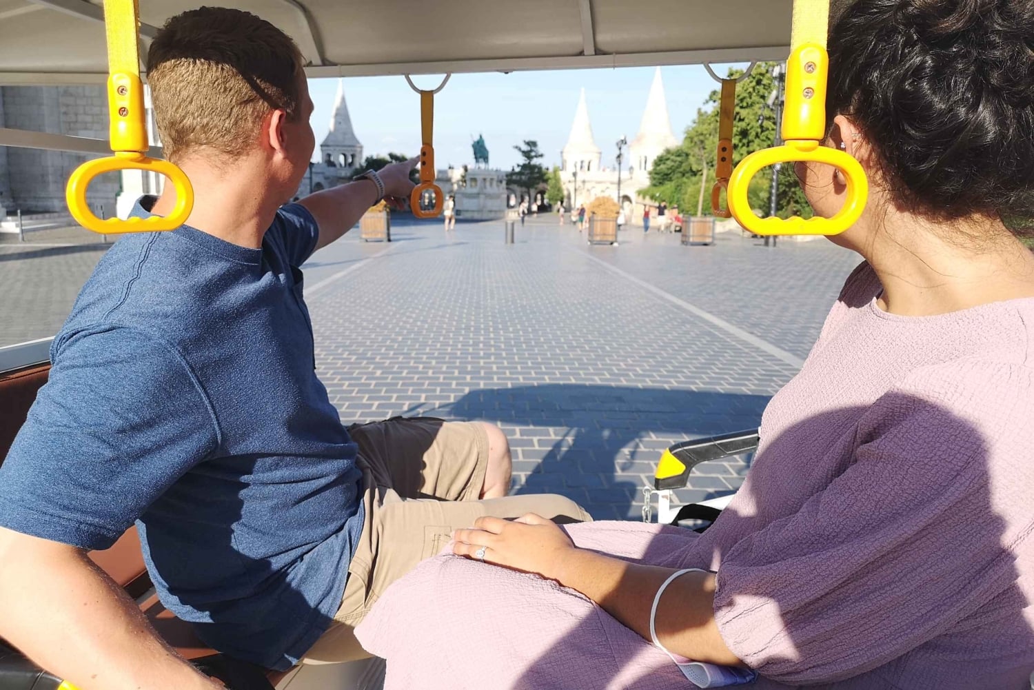 Budapest : Visite touristique en tuktuk électrique