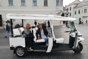 Budapest : Visite touristique en tuktuk électrique