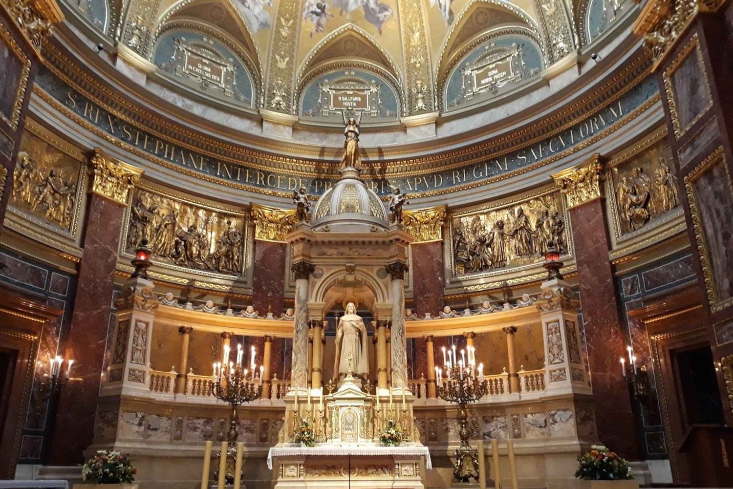 Boedapest: Rondleiding door de Sint-Stefanusbasiliek met muziekoptreden