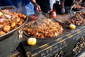 Budapest Street Food Tour med snacks, efterrätt och öl