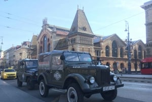 Solopgangstur i Budapest i en gammel russisk jeep