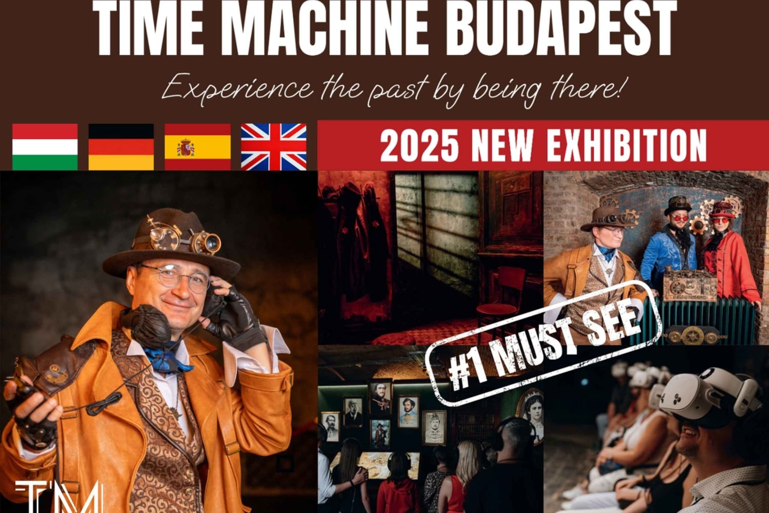 Budapest : exposition historique immersive « Time Machine »